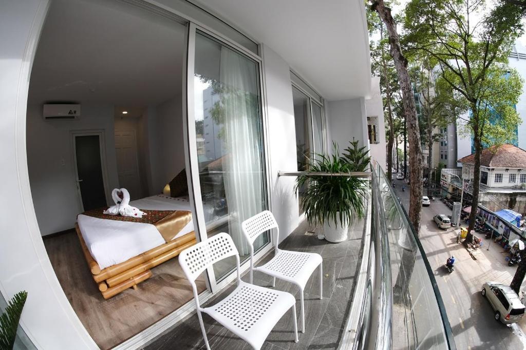 The Umi Hotel Ho Chi Minh-stad Buitenkant foto